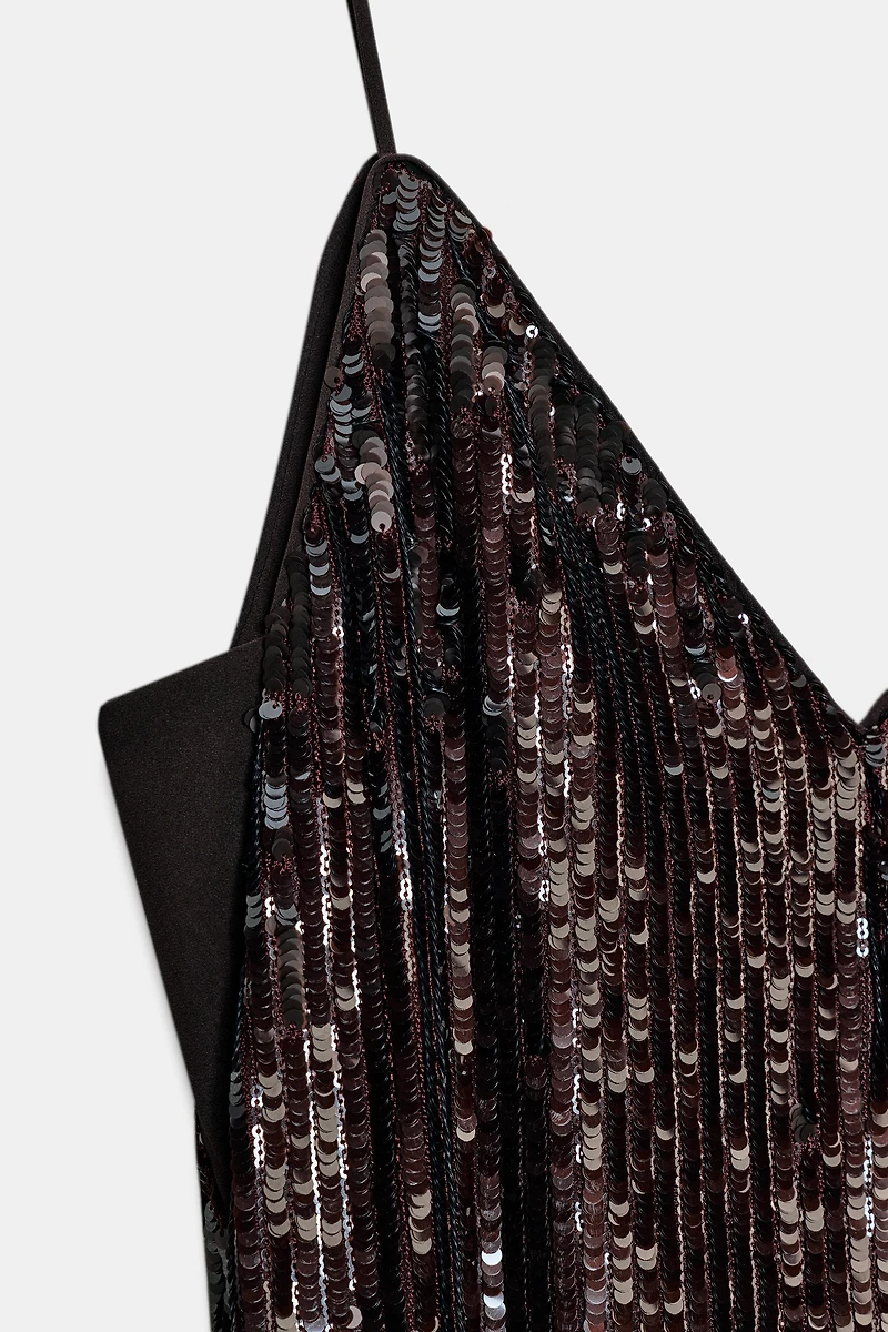 ZW COLLECTION LIMITED EDITION SEQUIN BALLOON JUMPSUIT