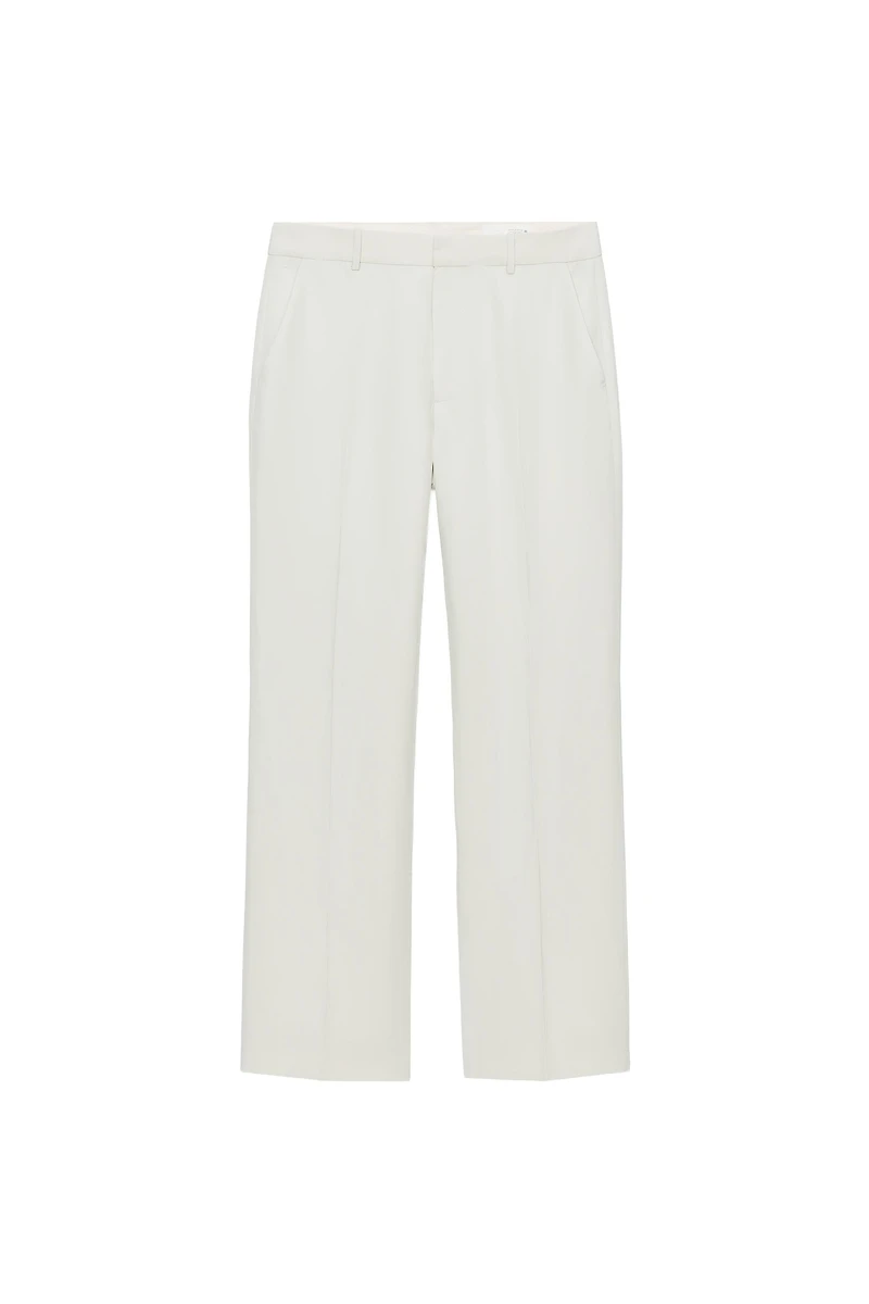 ZW COLLECTION LINEN BLEND PANTS