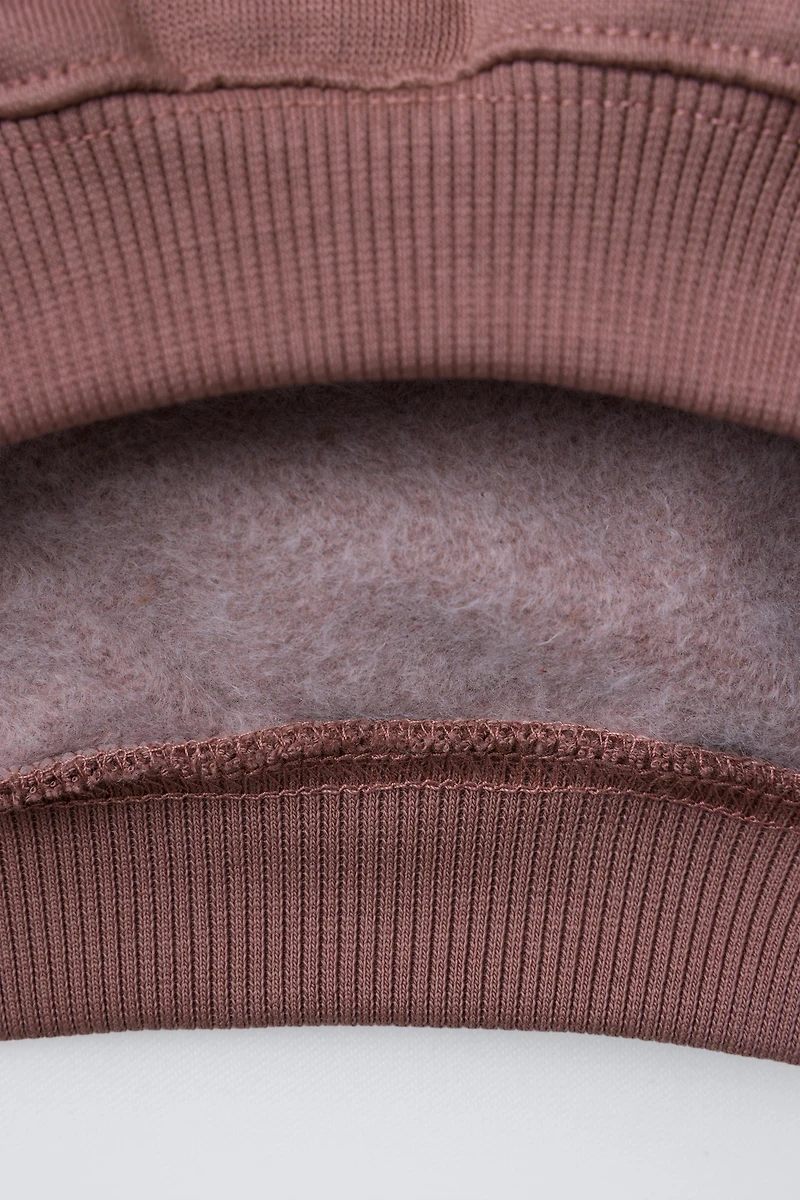 TEXT PRINT SWEATSHIRT