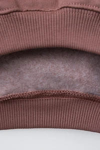 TEXT PRINT SWEATSHIRT