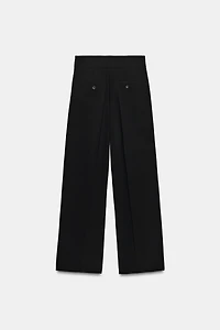 PANTALON LARGE TAILLE HAUTE