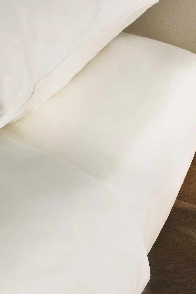 PERCALE FITTED SHEET | 11.8" THICK (800 THREAD COUNT)