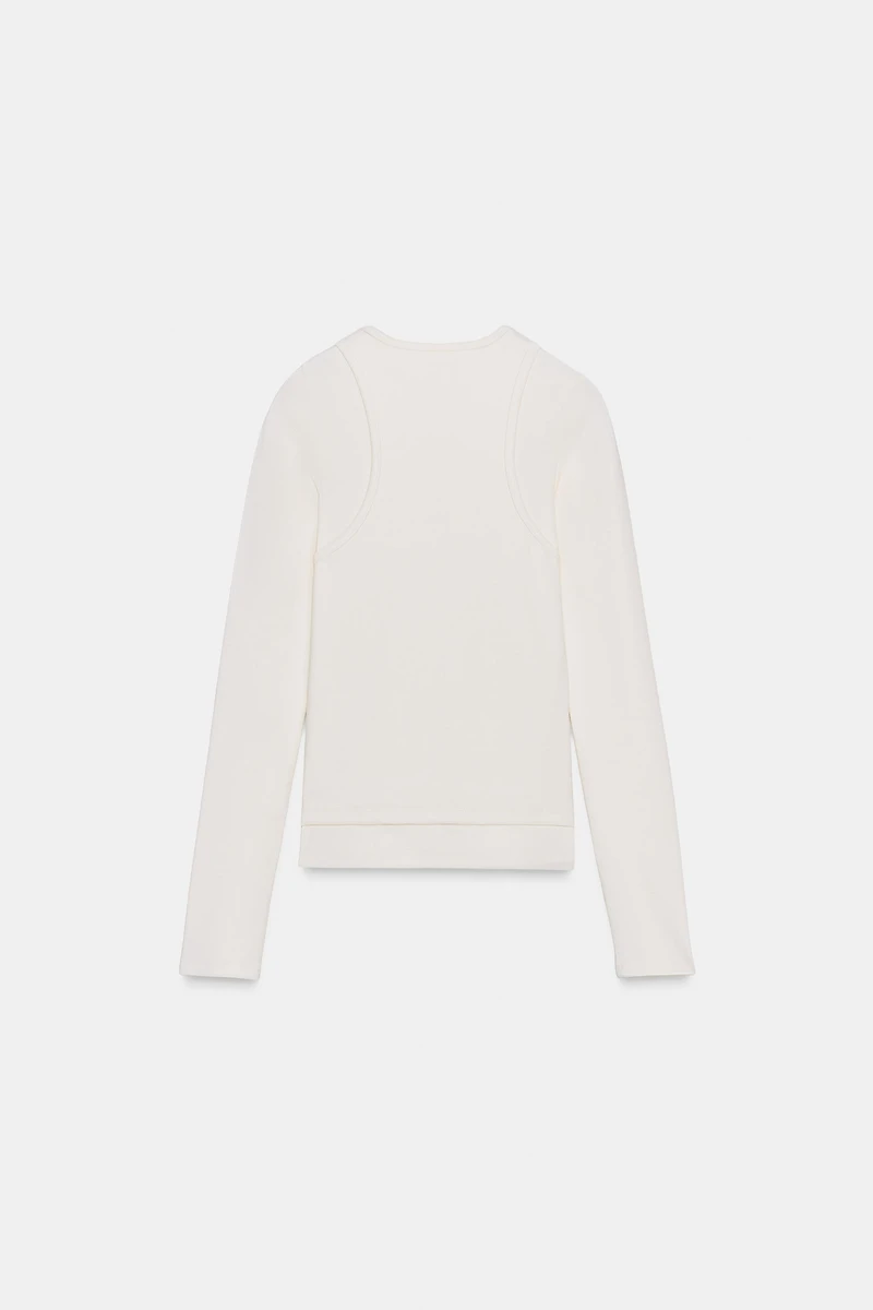 EMBROIDERED DOUBLE T-SHIRT