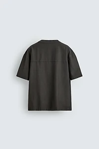 WASHED PRINTED T-SHIRT