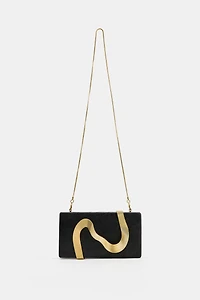 METALLIC DETAIL CLUTCH