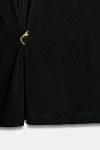 HEAVY COTTON APPLIQUÉ T-SHIRT