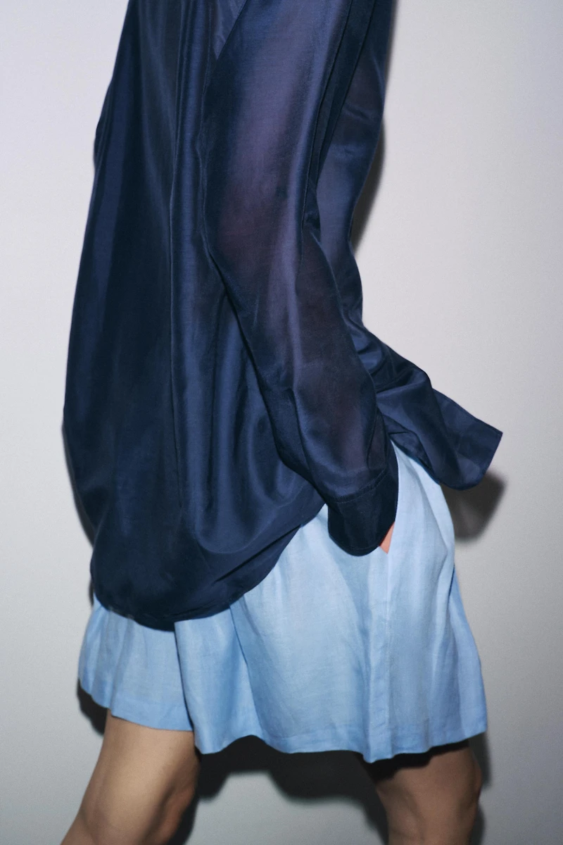 100% LINEN SHORTS ZW COLLECTION