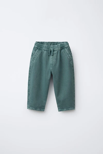 BAGGY TWILL PANTS