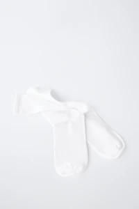 LOT DE QUATRE CHAUSSETTES MI-HAUTES