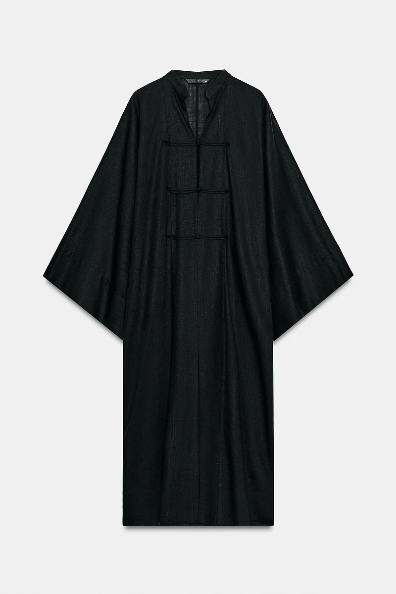 ROBE TUNIQUE À BRANDEBOURGS ZW COLLECTION