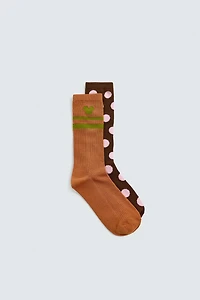 LOT DE 2 PAIRES CHAUSSETTES ASSORTIES HARRY LAMBERT FOR ZARA X DISNEY
