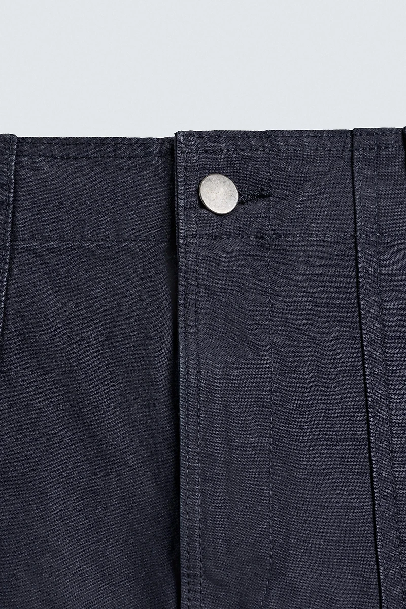 PANTALON STRAIGHT FIT DÉLAV