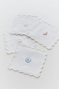 RAMIE SHELL COASTER SET (PACK OF 4)