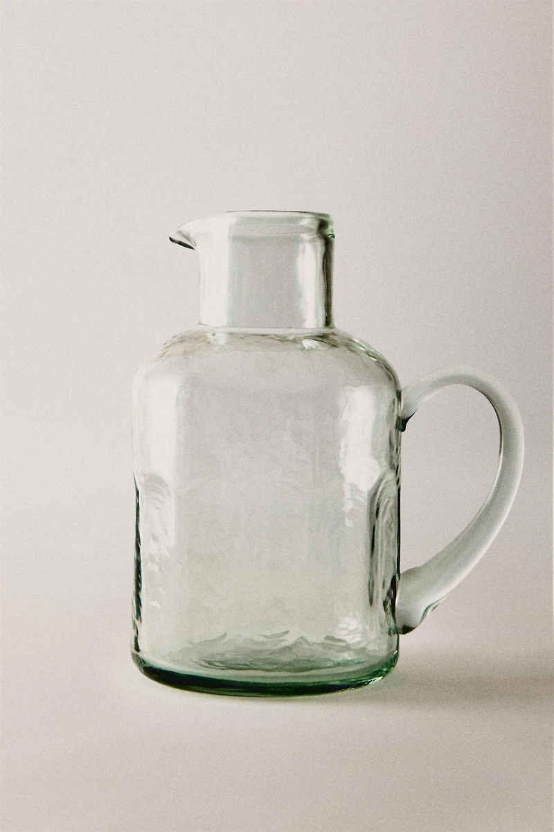 PICHET VERRE MARTELÉ