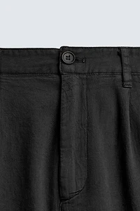 FLOWY COTTON - LINEN PANTS