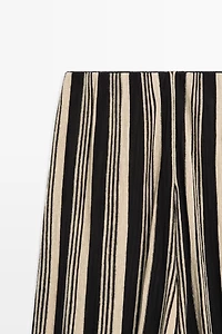 Striped sarouel co-ord pants