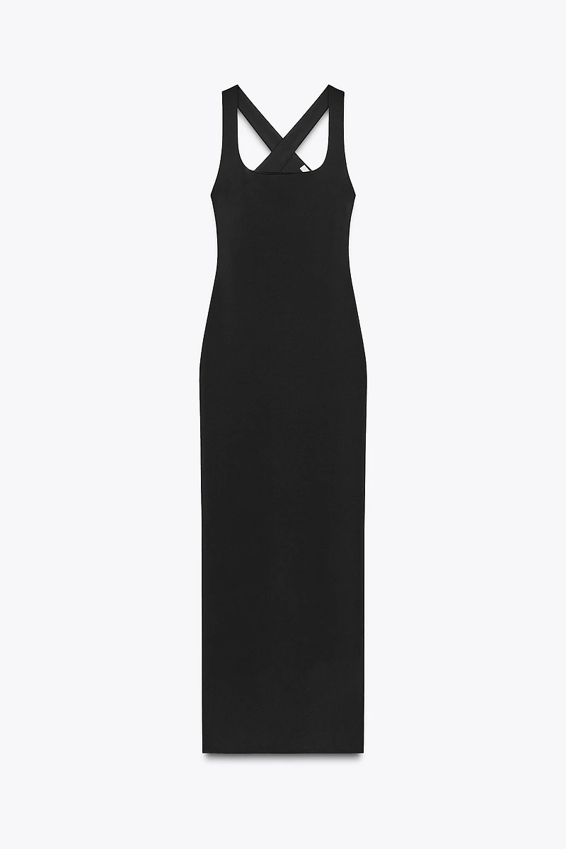 LONG POLYAMIDE DRESS