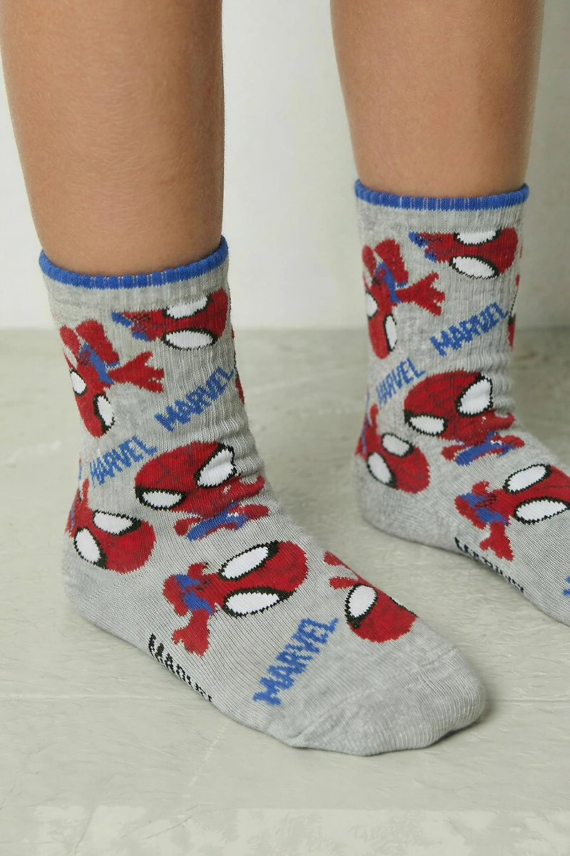 TWO-PACK OF MID-CALF SOCKS SPIDEY AND HIS AMAZING FRIENDS © MARVEL