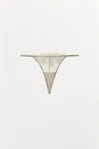 TANGA DENTELLE
