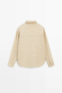 100% linen striped shirt