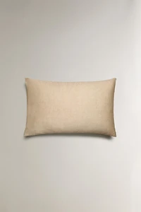 TEXTURED PRINT PILLOWCASE