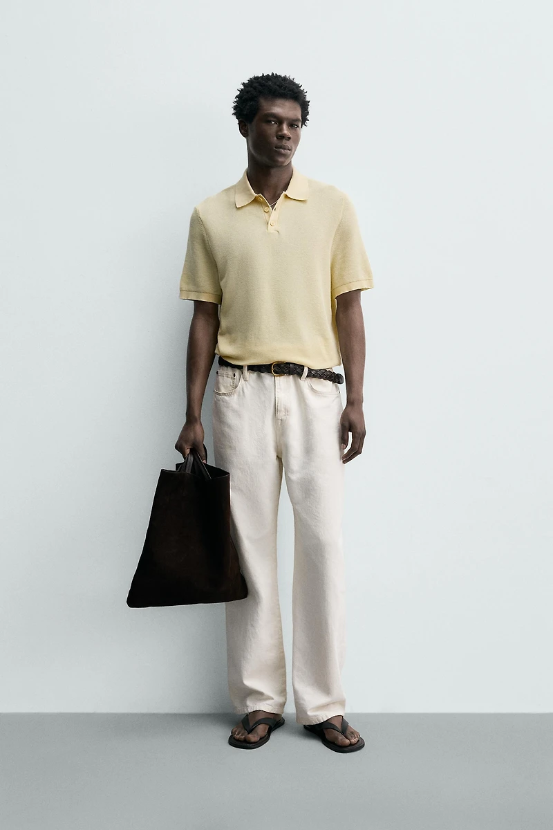 REGULAR FIT PIQUÉ KNIT POLO