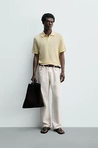 REGULAR FIT PIQUÉ KNIT POLO