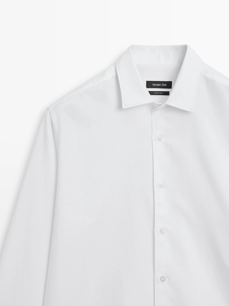 Chemise twill regular fit