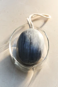 BOROSILICATE GLASS BATHROOM SOAP DISH