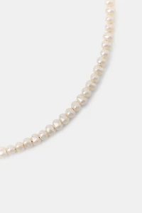 COLLIER CHOKER À PERLES