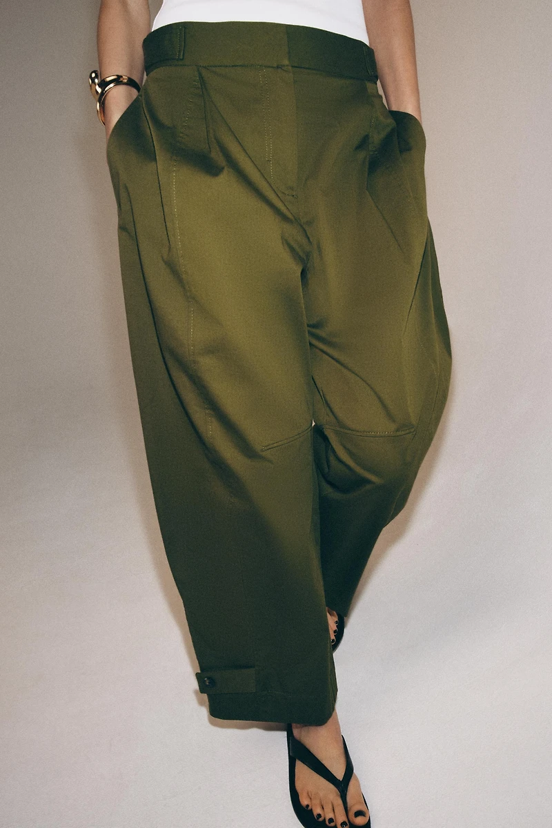 ZW COLLECTION CHINO PANTS WITH BELT LOOPS