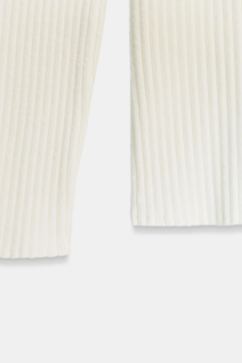 ASYMMETRIC SOFT RIBBED TOP