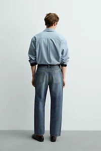 RELAXED STRAIGHT FIT JEANS AARON LEVINE X ZARA