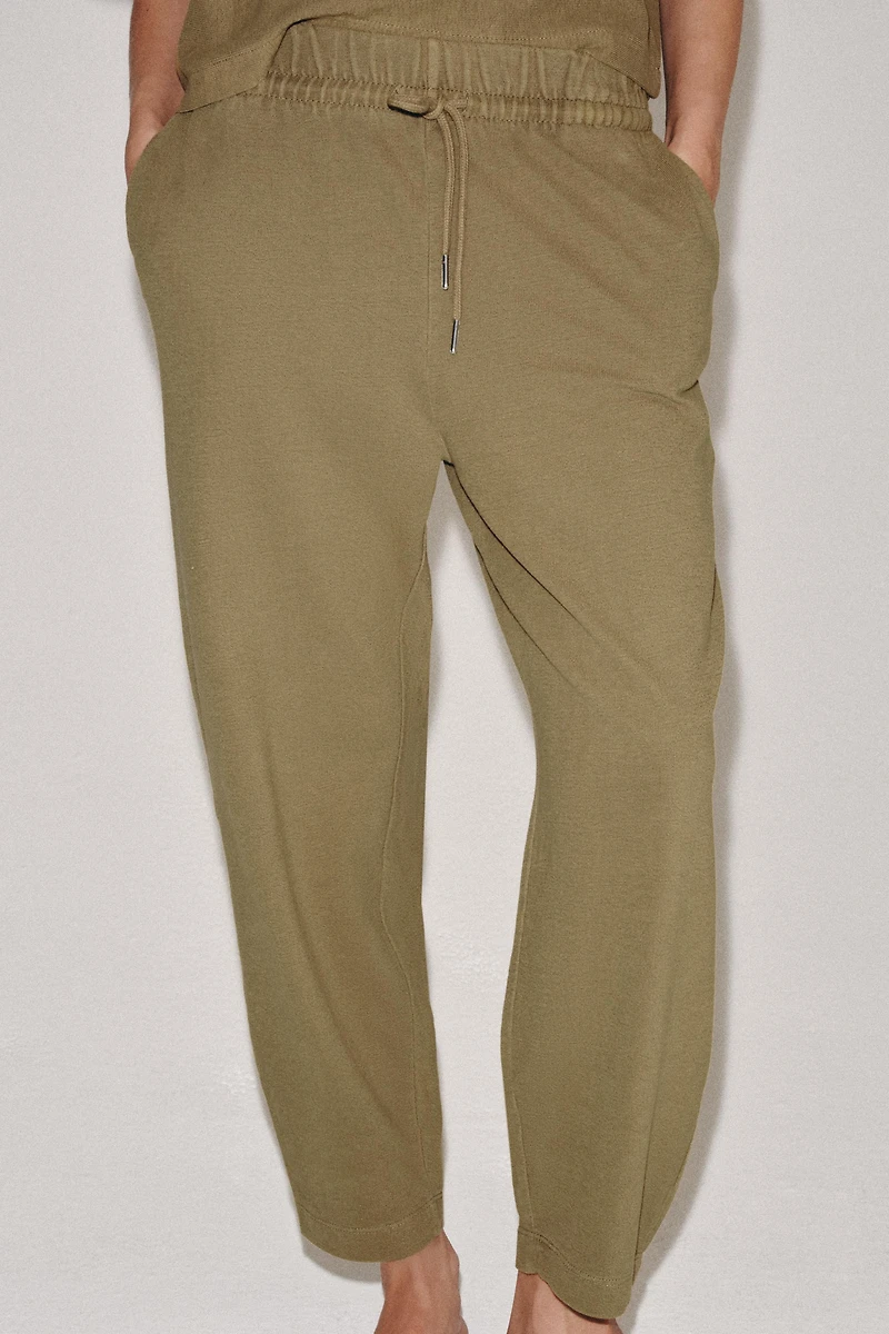 PANTALON EFFET DÉLAVÉ