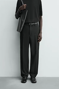 STRETCH STRAIGHT FIT PANTS