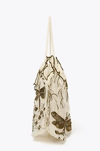 EMBROIDERED DETAIL SHOPPER