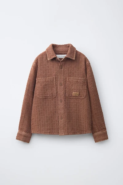 STRUCTURED POCKET OVERSHIRT