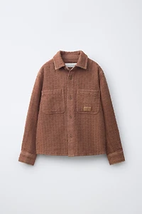STRUCTURED POCKET OVERSHIRT