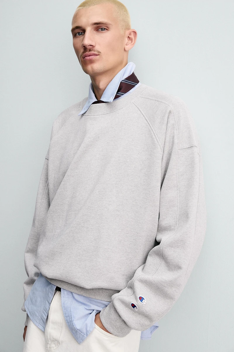 CHAMPION ® X ZARA PATCH CREWNECK SWEATSHIRT