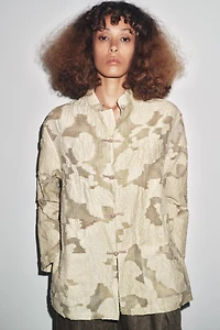 FLORAL JACQUARD KIMONO LIMITED EDITION