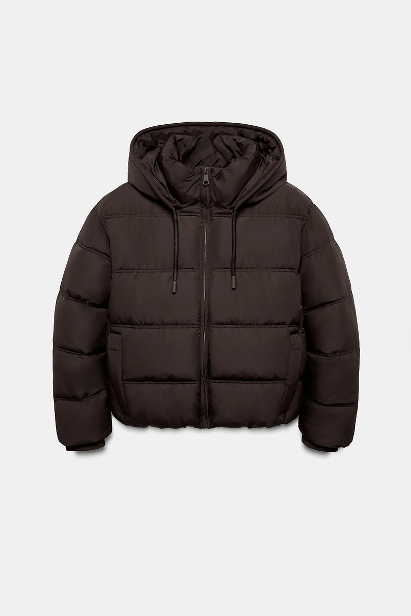 WATER REPELLENT WINDPROOF SHORT PUFFER ANORAK