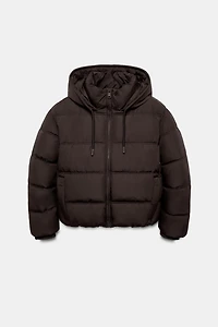 WATER REPELLENT WINDPROOF SHORT PUFFER ANORAK