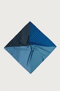 PATCHWORK PRINT SATIN BANDANA