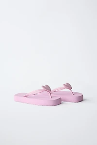 SANDALES DE BAIN CŒUR