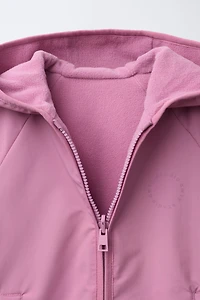 REVERSIBLE FLEECE JACKET