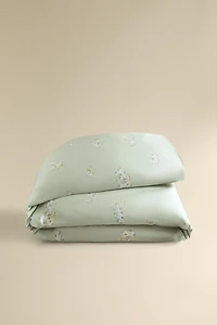 HOUSSE DE COUETTE SATIN FLEURS SAUVAGES