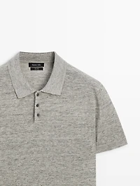 Polo chiné 100 % lin