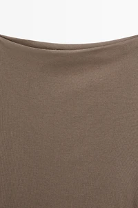 100% cotton knit top