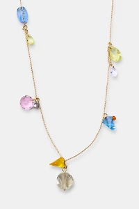 2-PACK RESIN BEAD NECKLACES