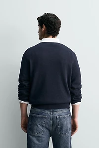 PULL REGULAR FIT COTON-LIN